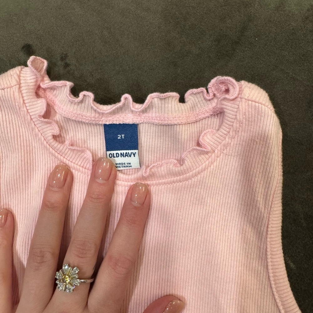 Old Navy Pink Kids Casual Dress - Picture 4 of 4